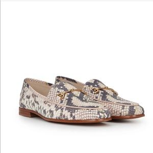 Sam Edelman Lorraine Bit Loafer- Pink Snake Print